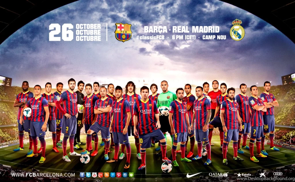 Team Barcelona Fc Wallpapers PC