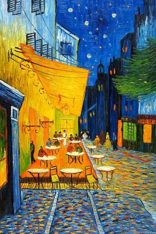The Starry Night    Vincent Van Gogh This Image Is In The Public ...