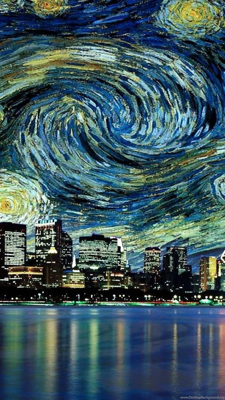 Vincent Van Gogh Artwork Photo Manipulation Starry Wallpapers