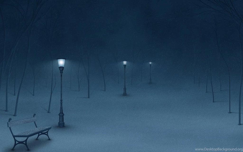 Winter Night Espoo Finland   HD Wallpapers Widescreen   1920x1200
