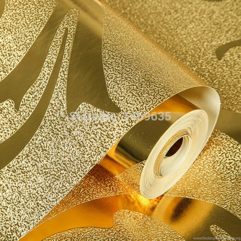 Online Buy Wholesale Silver Foil Wallpapers From China Silver Foil ...