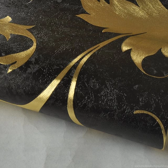 Decoration Home Diy Gold Foil Silver Foil Wallpapers Emboss Brief ...