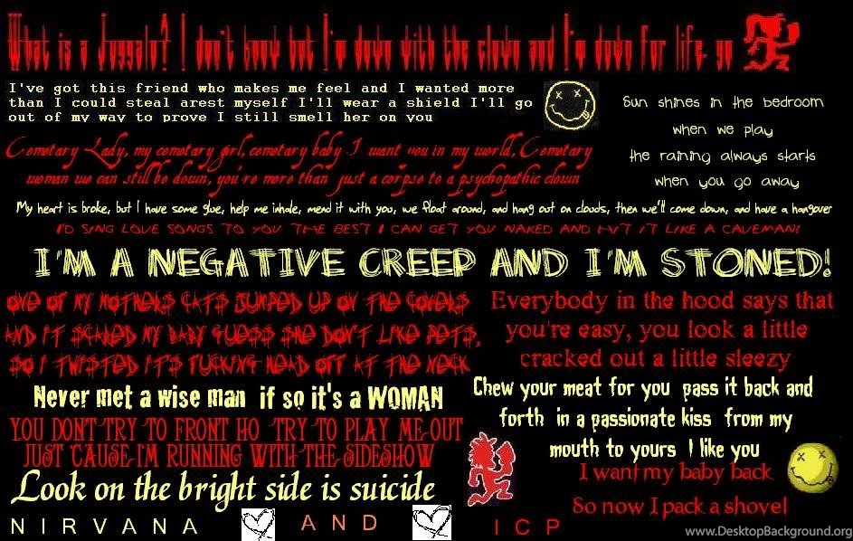 Icp And Nirvana Desktop Backgrounds Photo By BlueSmurfette ...