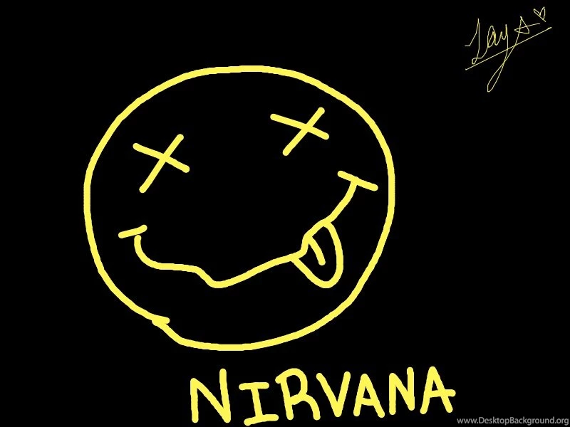 Nirvana Smiley Face Backgrounds