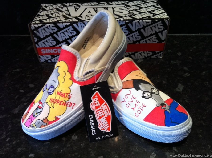 DeviantArt: More Like Roger American Dad Vans 2 By VeryBadThing