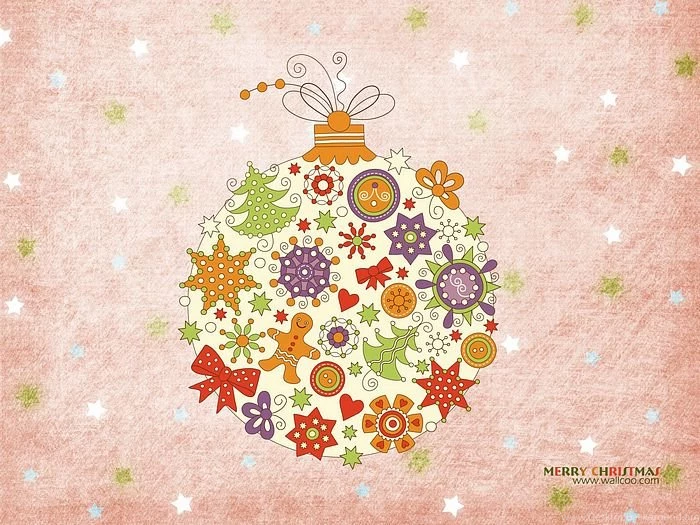 Vector Art Of Colorful Christmas Ball Wallpapers (1920+1600 ) 10 ...