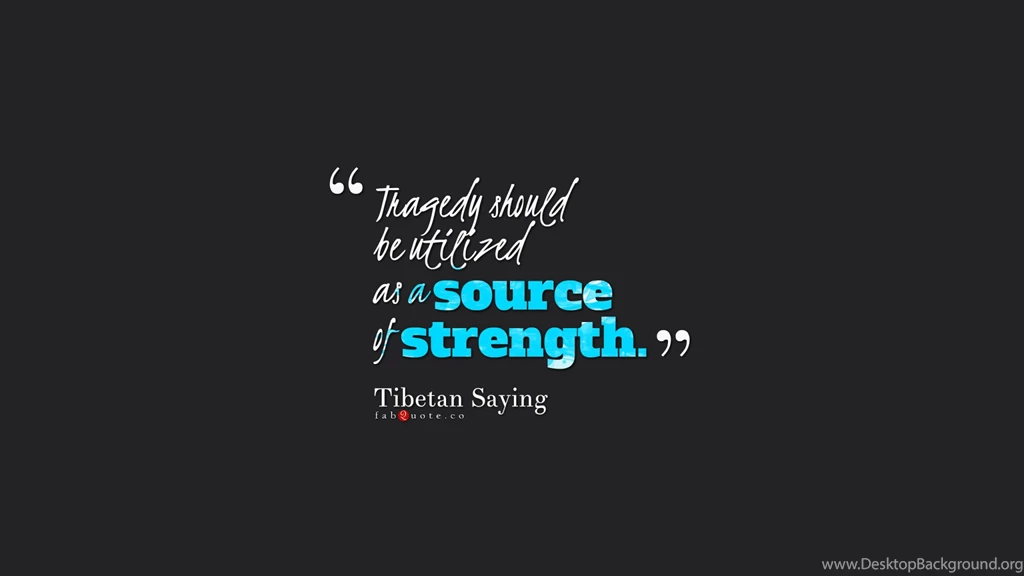 Tibetan Saying About Strength Widescreen Wallpapers