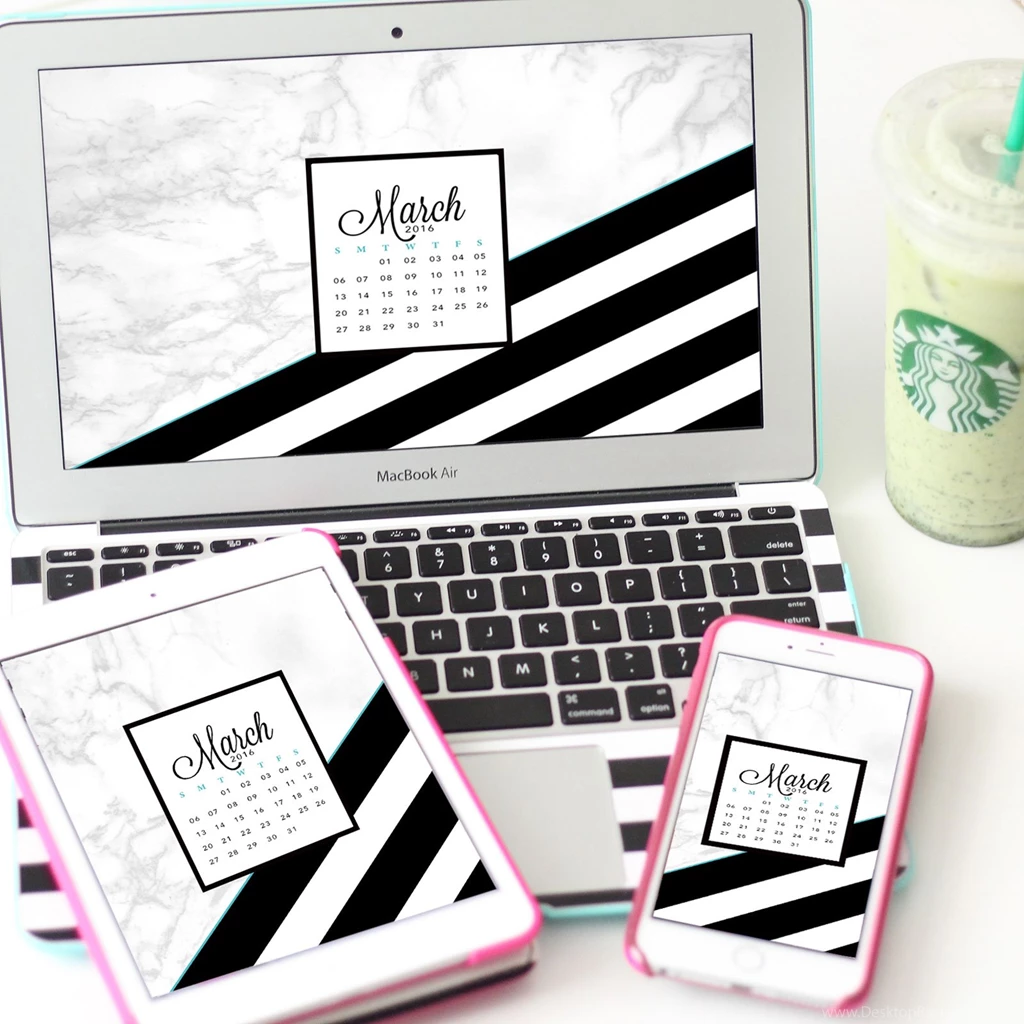 Make Your Own Luck This March With My Free Tech Wallpapers ...