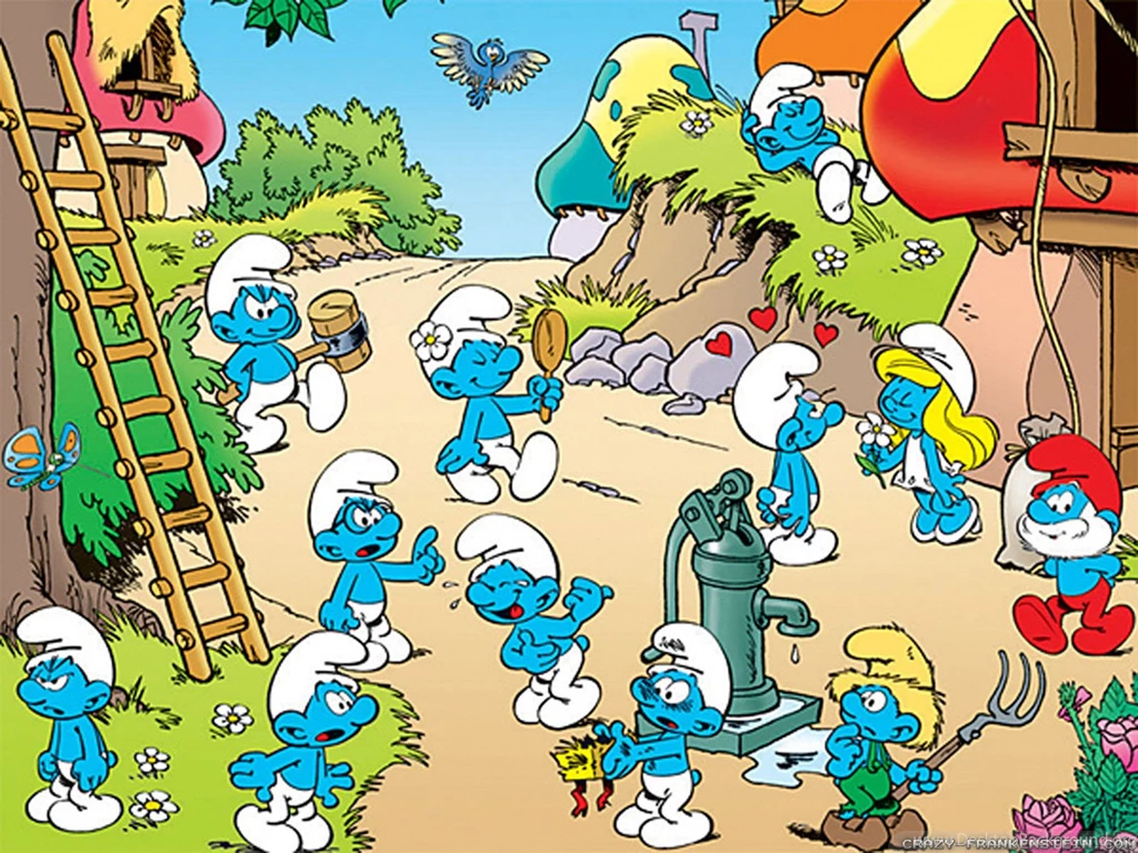 The Smurfs Wallpapers 4 Crazy Frankenstein