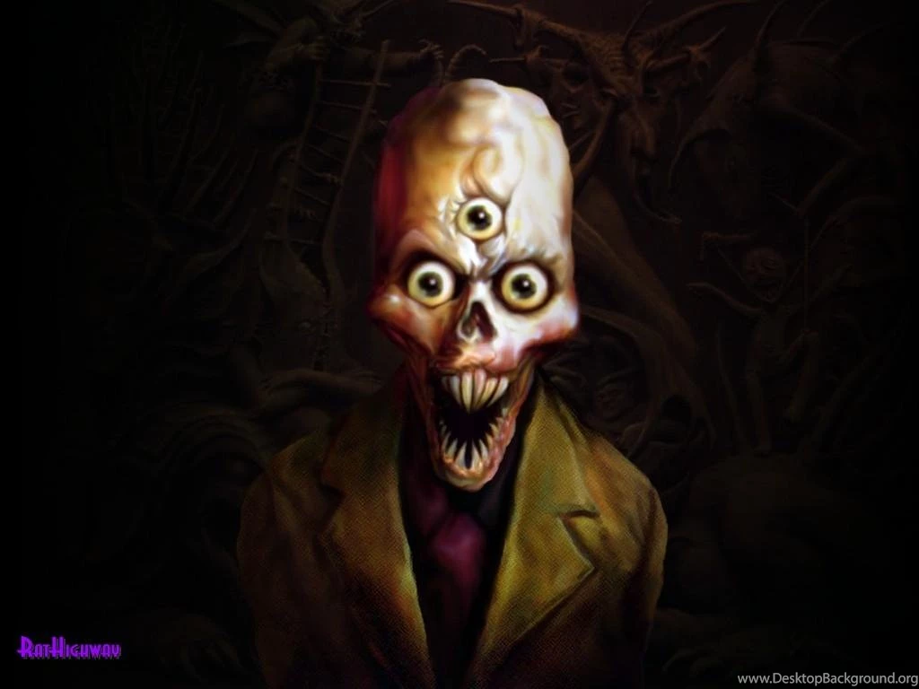 Wallpapers Skullls Ghost Skull Free 1024x768