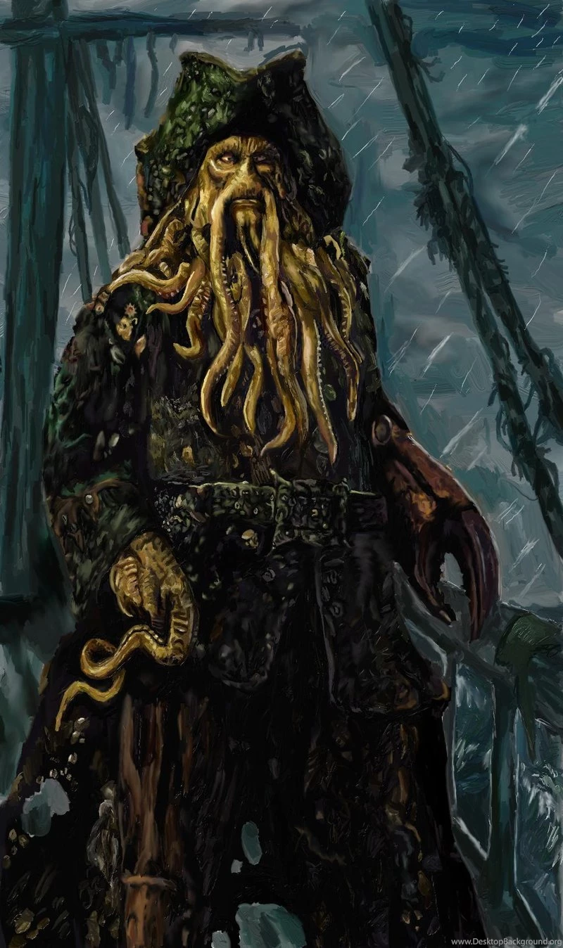 Davy Jones Painting By PC Chipmunk On DeviantArt