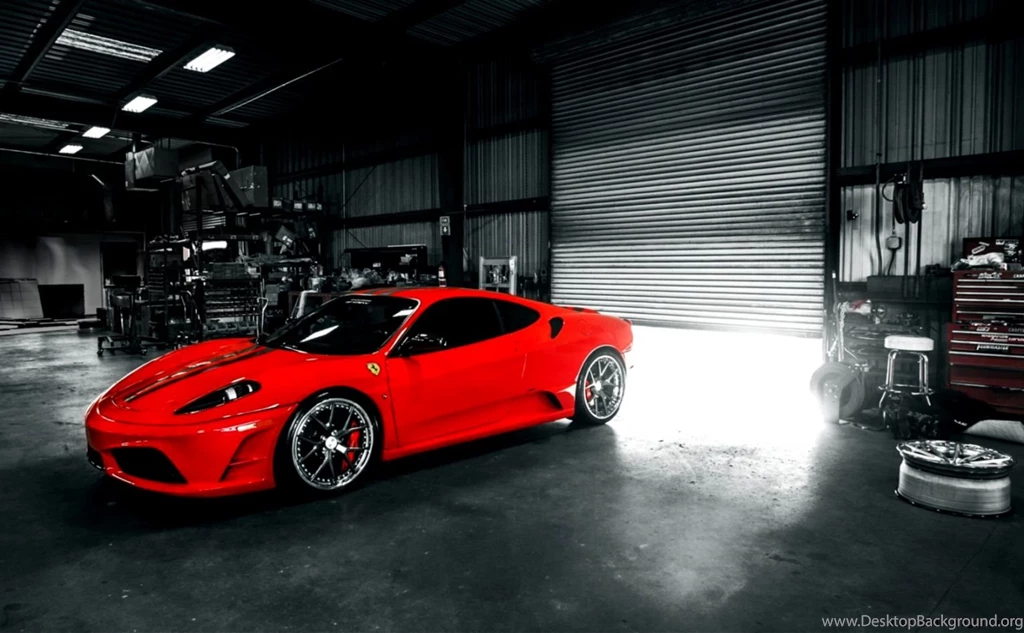 Ferrari F430 Garage Hd Wallpapers