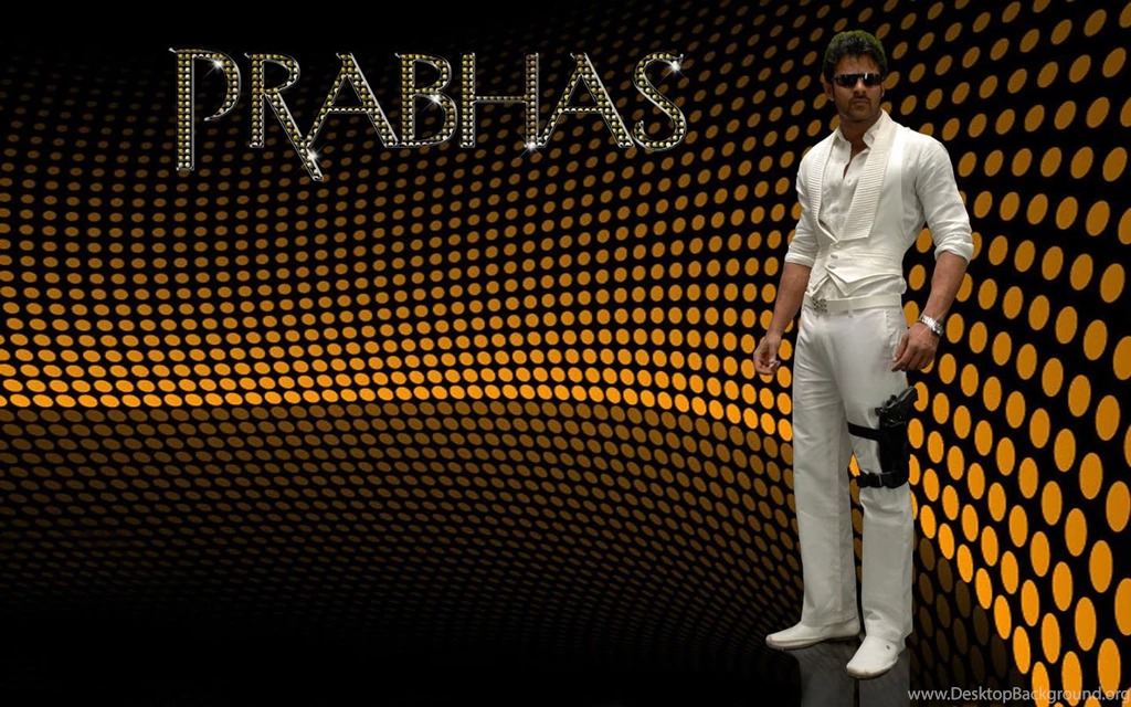 Best Action Hero Prabhas In White Hq Wallpapers