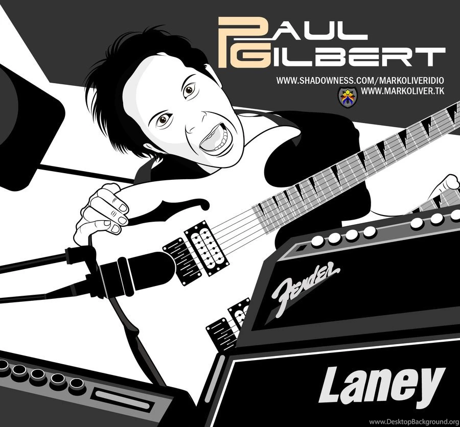 Paul Gilbert By Markoliveridio On DeviantArt