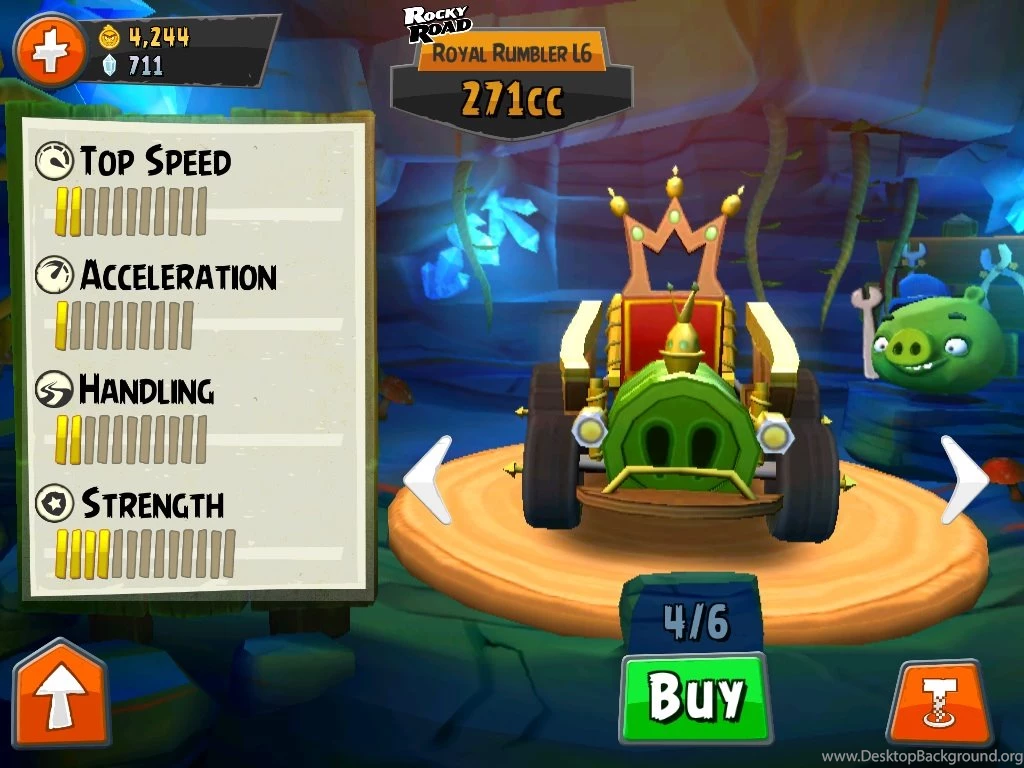 Angry Birds Go Royal Rumbler Lv6 By TheScorpion77 On DeviantArt
