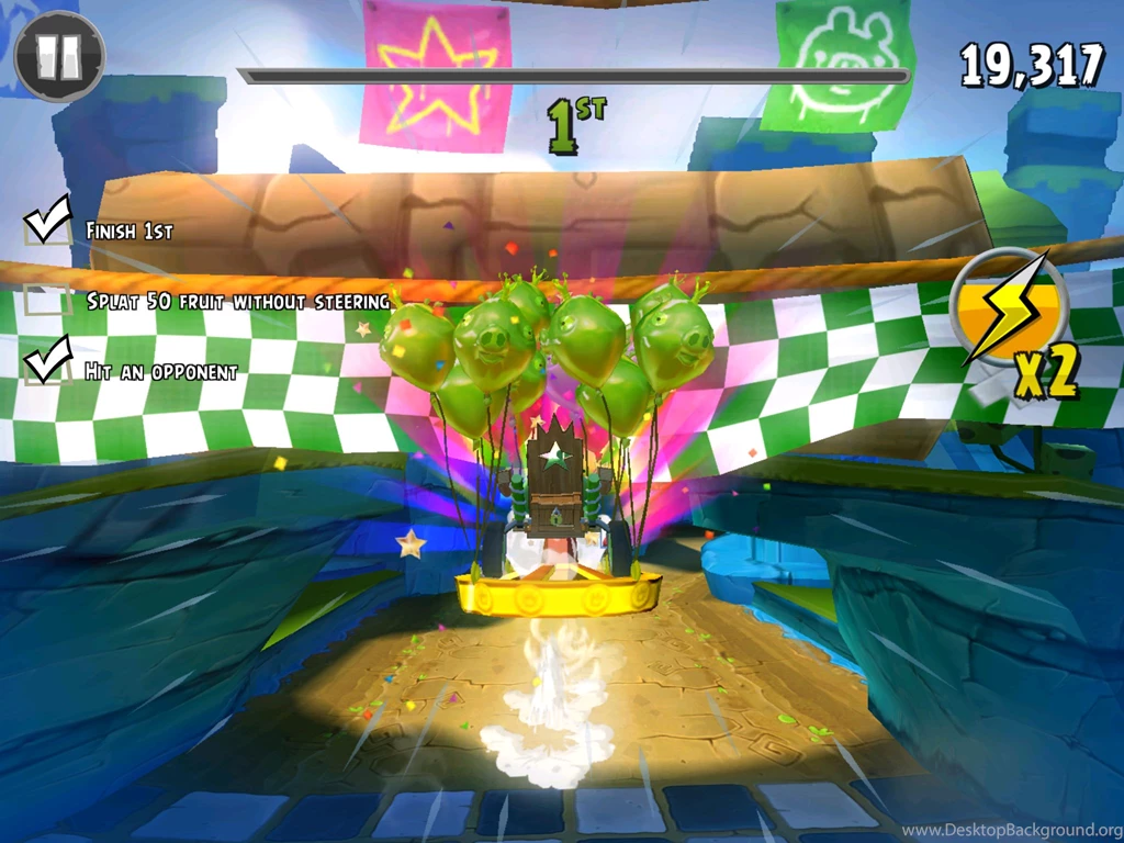 How To Win Angry Birds Go! For Free Without Spending One Dollar ...