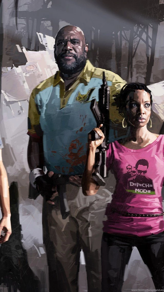 Left 4 Dead 2, Machine Gun   Wallpapers – Yoyowall.com