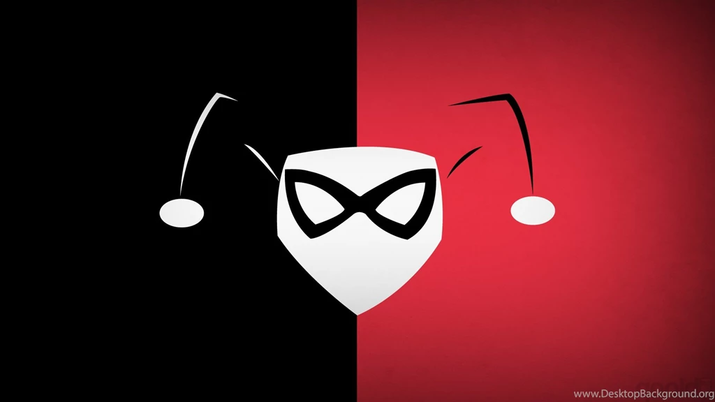 DC Comics, Batman, Harley Quinn, Minimalism, Blo0p, Splitting ...