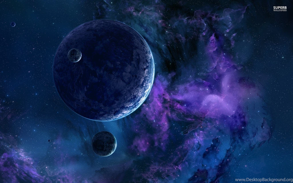 Purple Space Galaxy Wallpapers