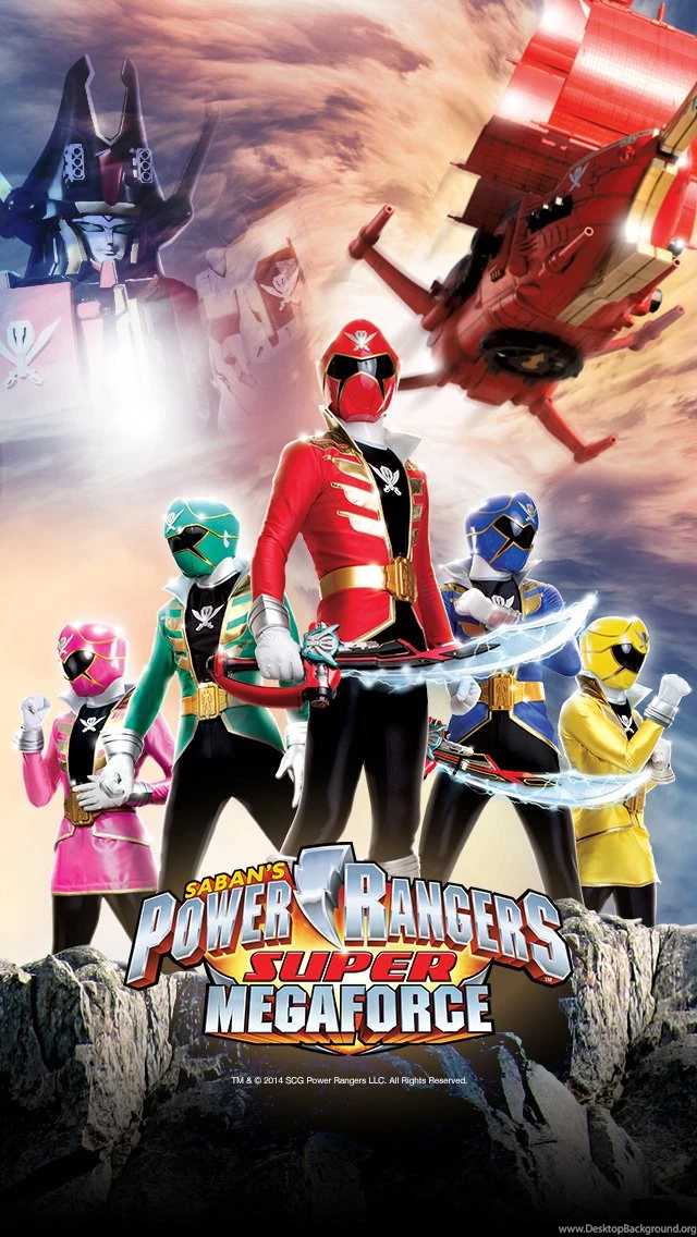 Power Rangers Wallpaper: Super Megaforce Group