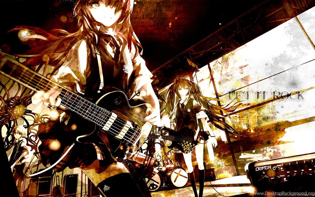 Wallpapers K On! Guitar Anime Image
