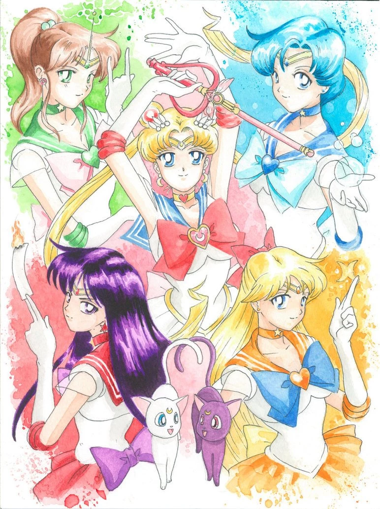 Sailor Scouts Commission: 1 By JAWart728 On DeviantArt