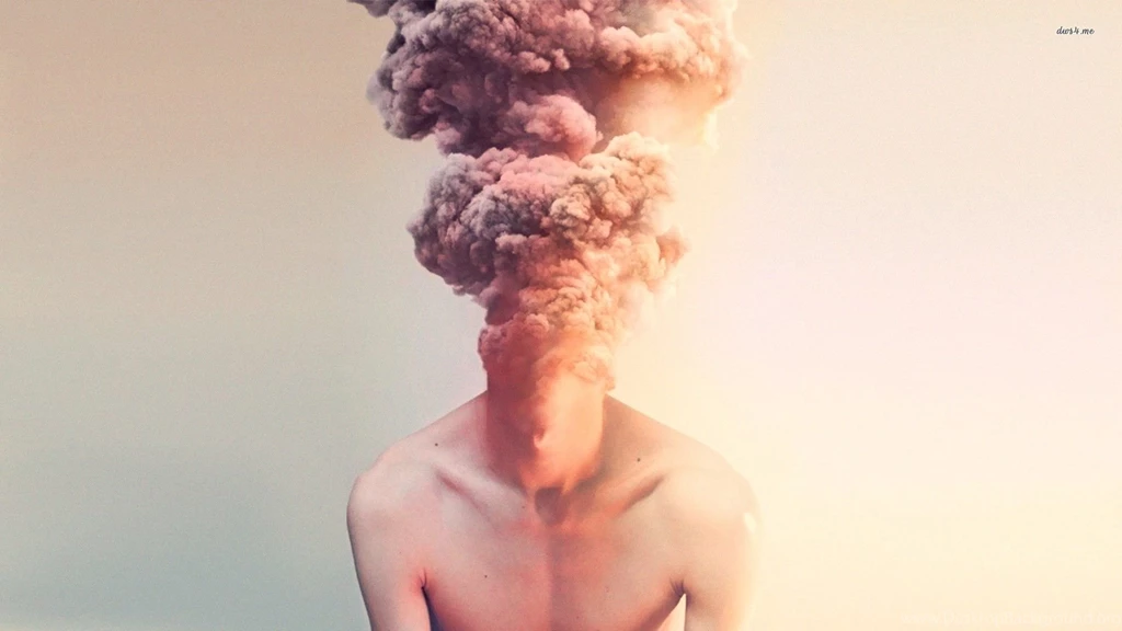 Mind Blown, Smoke, Head, Body, Digital art, 1920x1080 HD Wallpapers ...