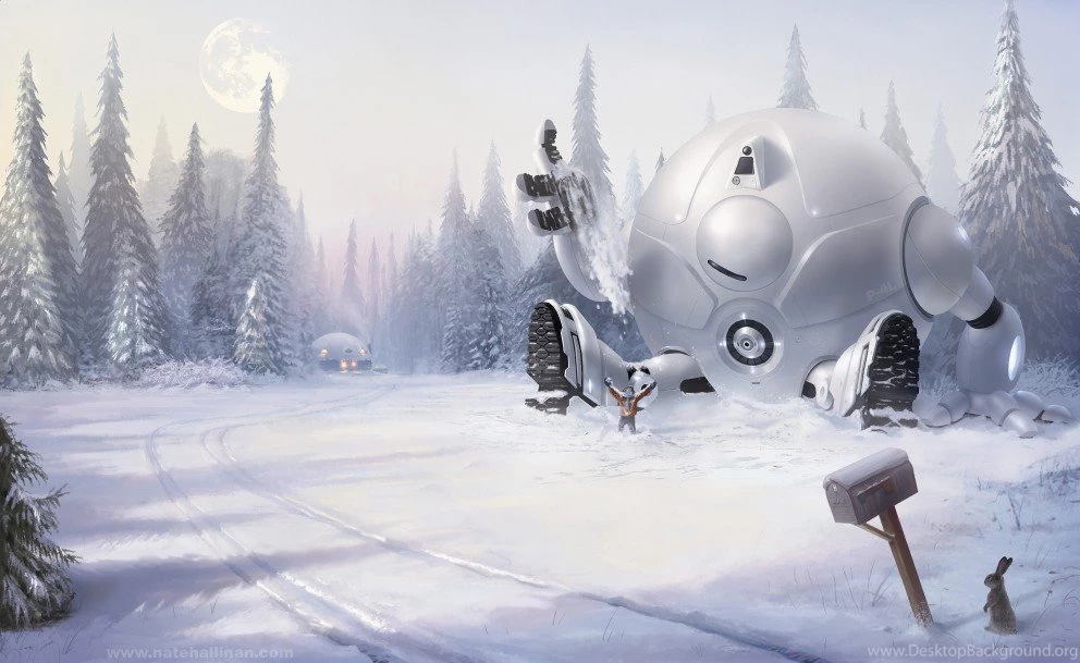 Wallpaper: New Best Friends   3D, Concept Art, Photoshop, Sci ...