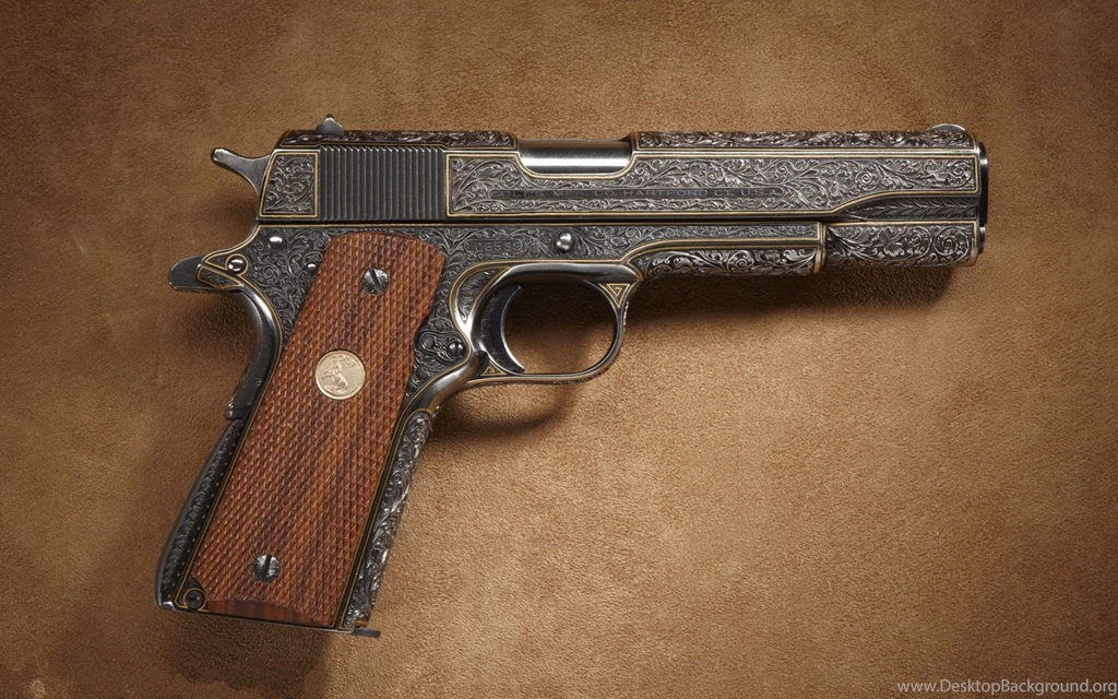 Colt M1911 Pistol Wallpapers HD High Resolution Download