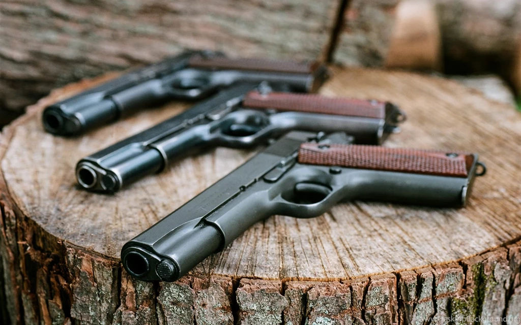 Colt 1911 Pistol Wallpapers HD Download For Desktop High Quality