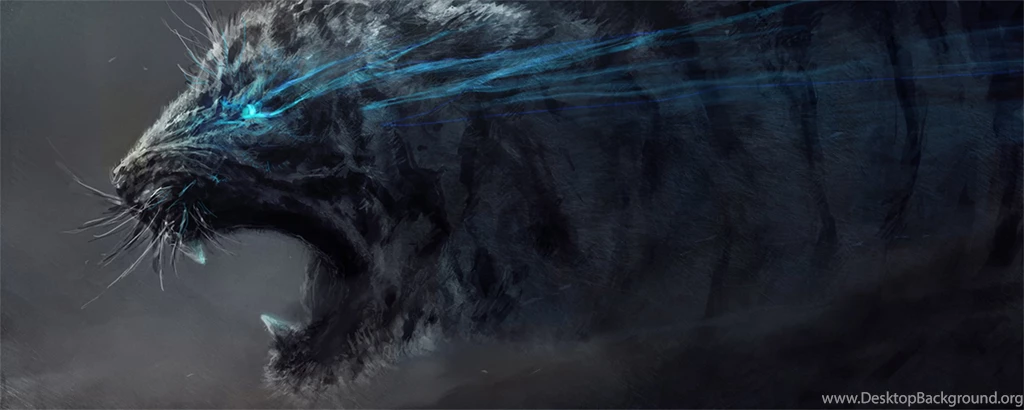 Tiger Dual Monitor Wallpapers From Fantasy Wallpapers