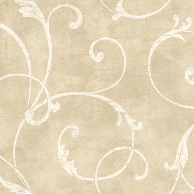CW9322 Natural Radiance Delicate Scroll Wallpapers By York