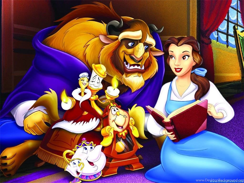 Beauty And The Beast HD Backgrounds For IPod   Cartoons Wallpapers
