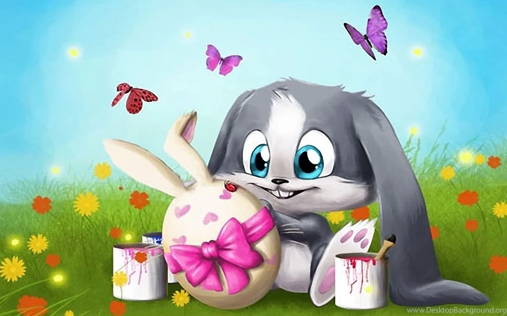 Easter Bunny Desktop Wallpapers Wallpapers Cave