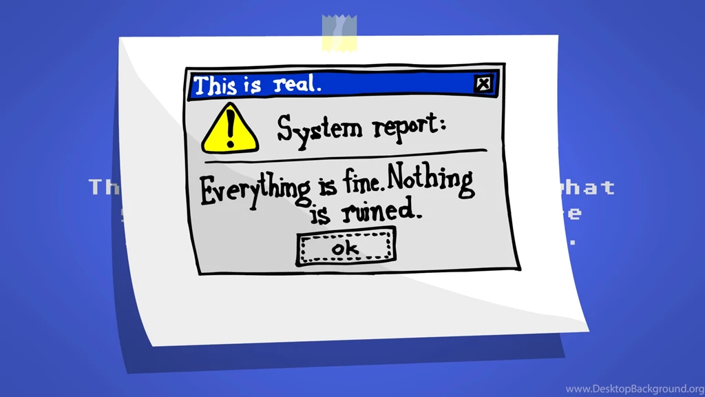Blue Screen Of Death Blue Error Computer Wallpapers
