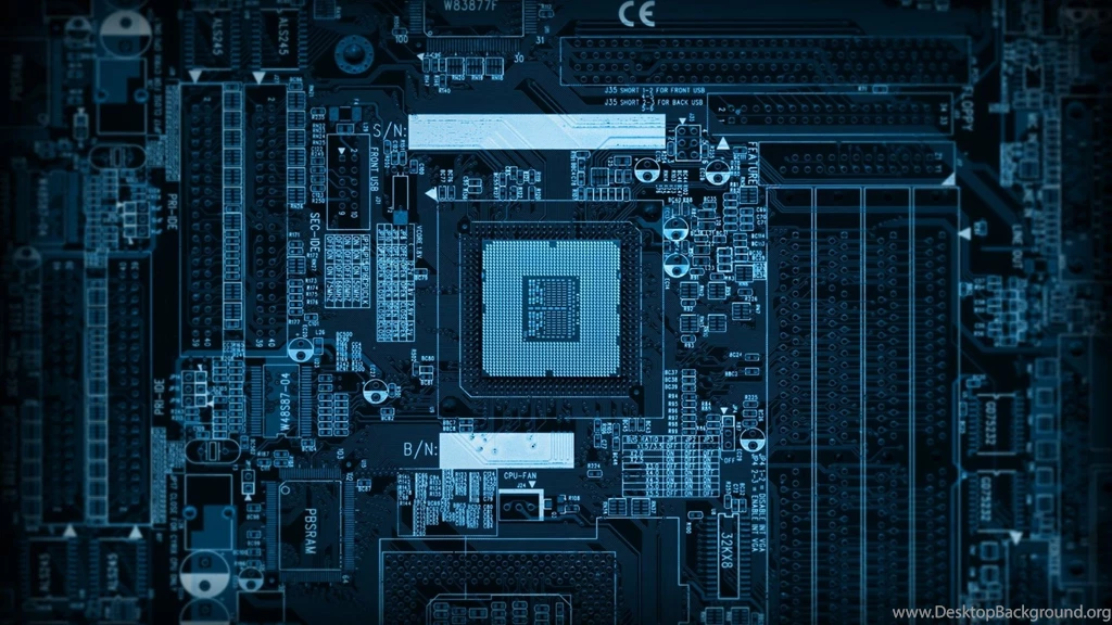 Download 1920x1080 HD Wallpapers Processor Chip Motherboard Dark ...