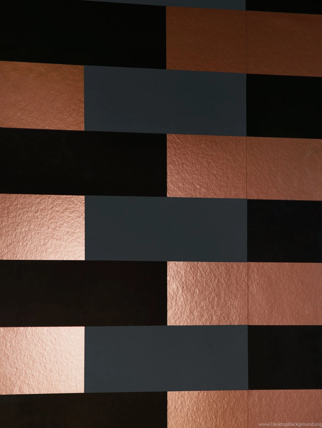 Block Wallpapers   Copper Burnish Grey Black