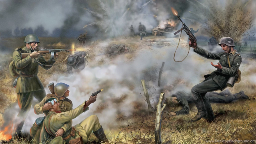 1920x1080 Russian, War, The Germans, Field, Tank, The Ussr, The ...