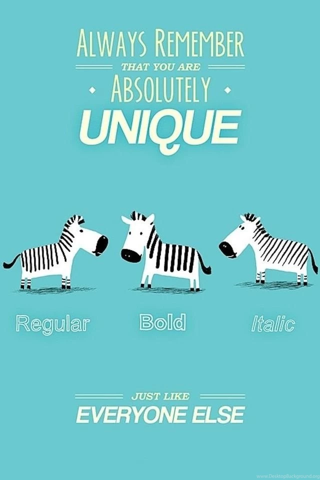 You're Unique