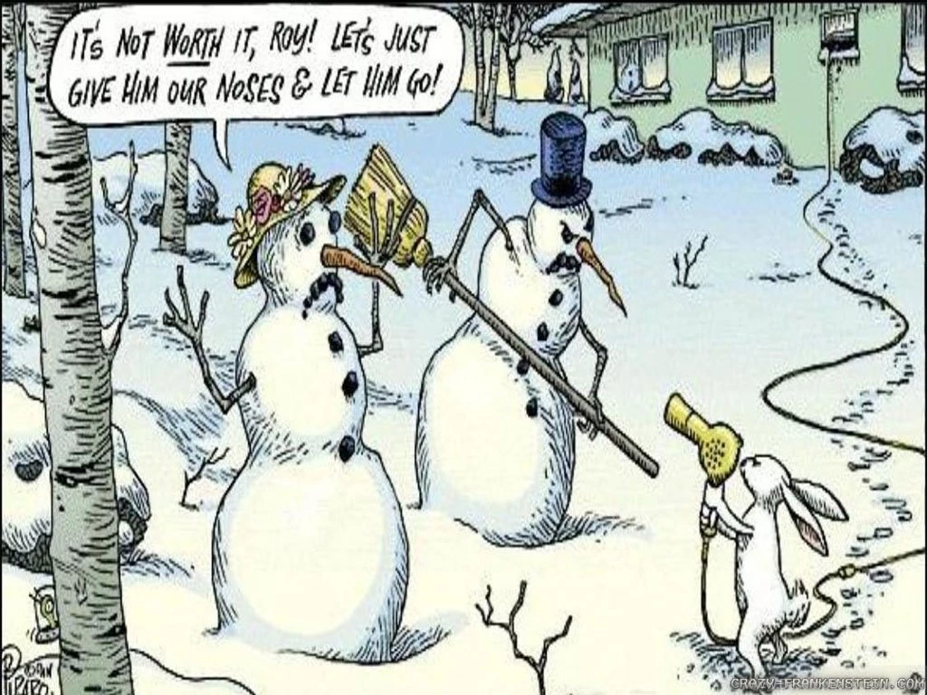 Funny Snowman Wallpapers