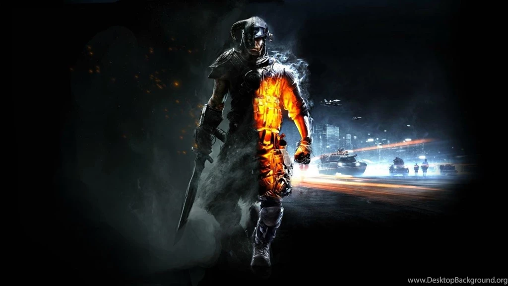Battlefield 3 The Elder Scrolls V: Skyrim Wallpapers