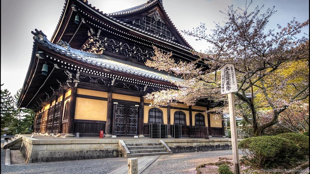 Japan Trees Asia Temple David Panevin Wallpapers
