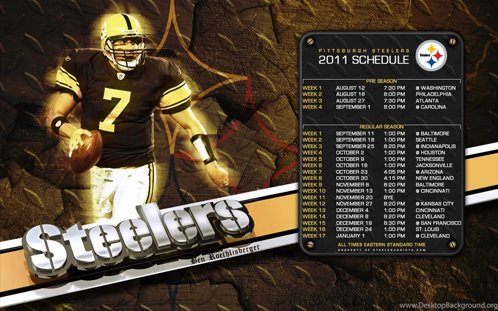 New 2011 Steelers Schedule Wallpapers Page 2