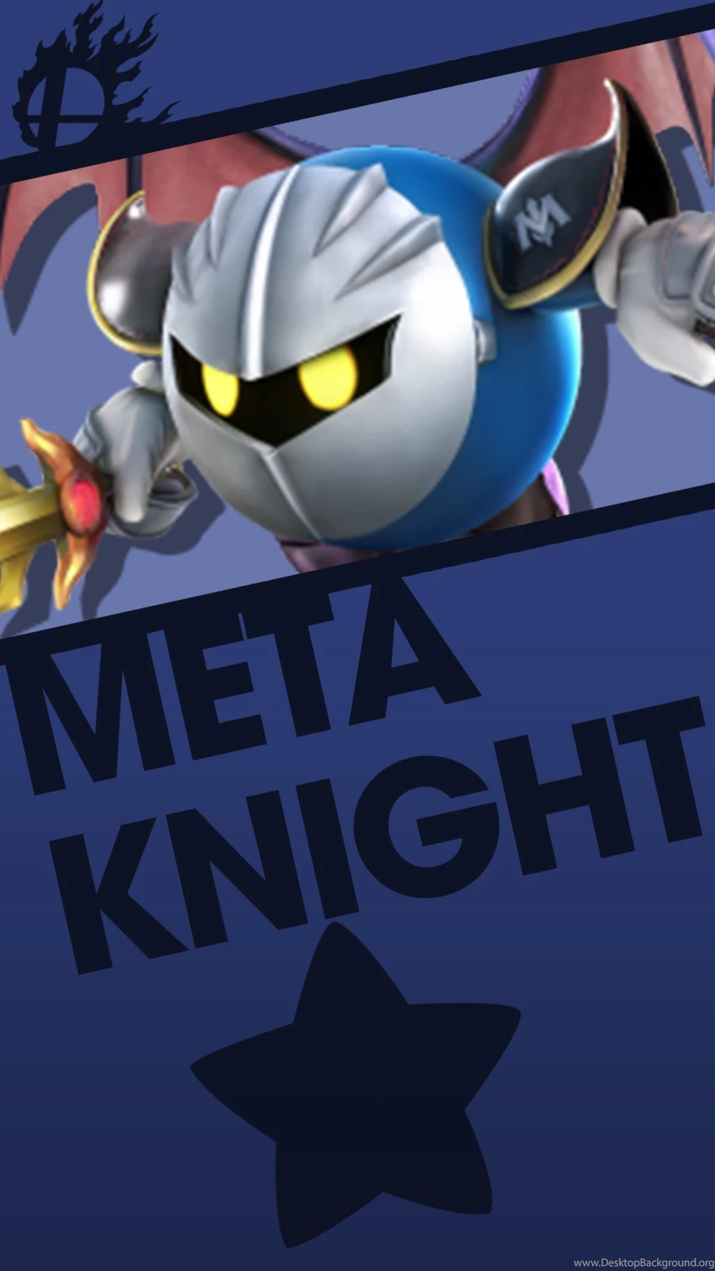 Meta Knight Smash Bros. Phone Wallpapers By MrThatKidAlex24 On ...