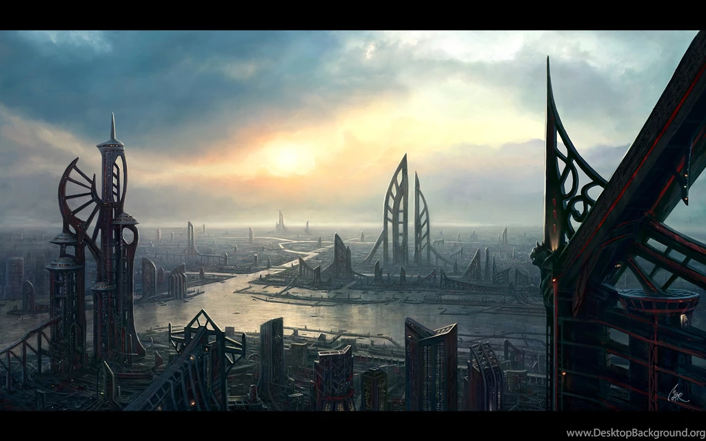 Wallpapers Sci Fi City X Id 2560x1600