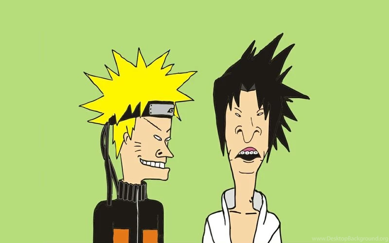 Cartoons Funny Naruto Shippuden Parody Beavis Butthead Beavis And ...