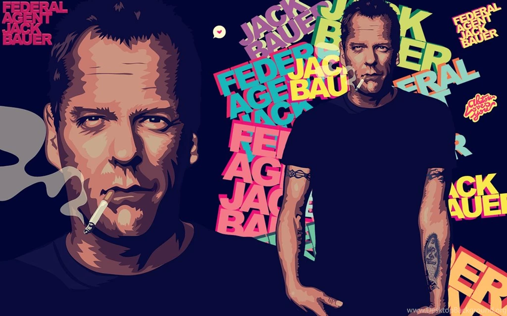 Wallpapers FEDERAL AGENT JACK BAUER By AKUTOU Customize.org
