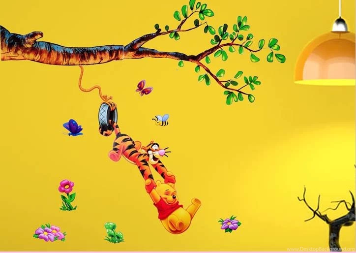 Aliexpress.com : Buy Cartoon Winnie The Pooh Wallpapers Kids Baby ...