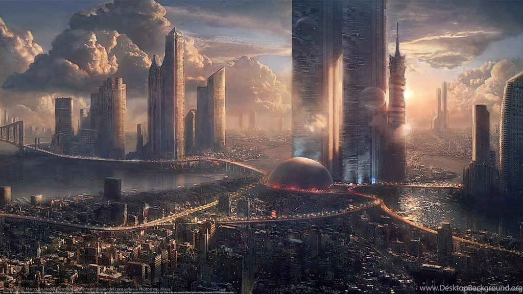 Download Wallpapers, Download 2560x1440 Buildings Artwork Marco ...