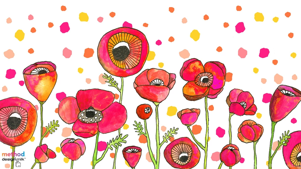 Refresh Your Tech With These Colorful Wallpapers Design Milk